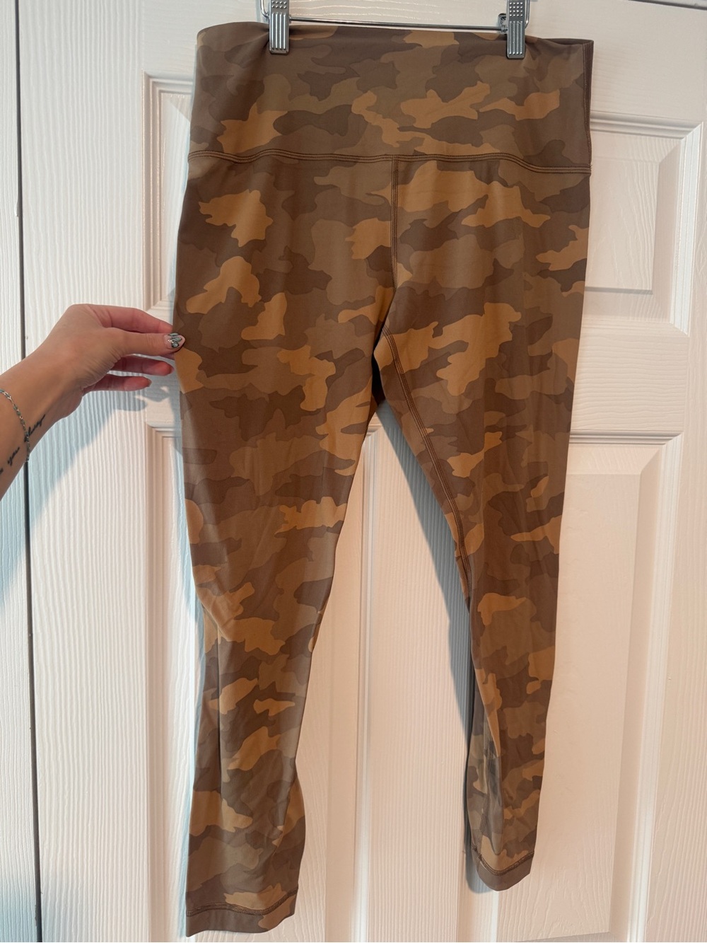 lululemon athletica Brown Camo High-Rise Leggings